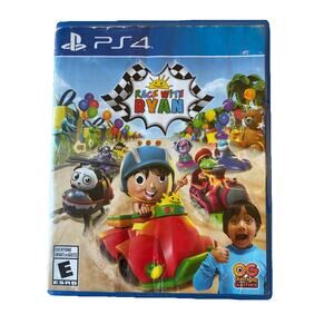 Race with Ryan PS4 (Sony PlayStation 4, 2019) Video Game Fun Kids Youth Familyr